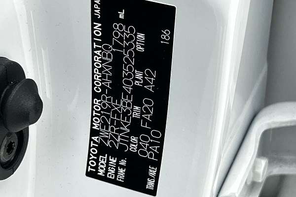 2024 Toyota Corolla Ascent Sport Hybrid ZWE219R