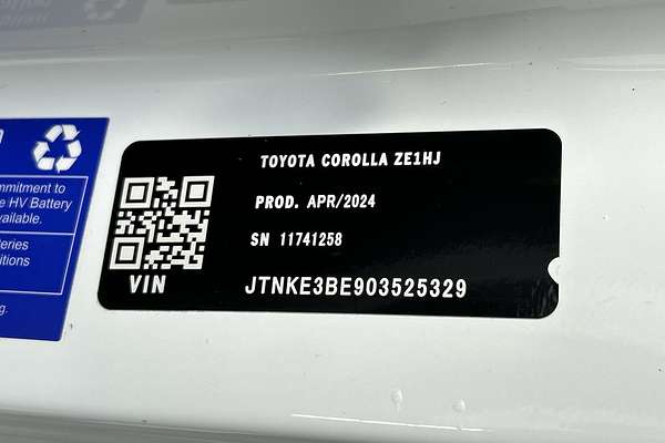 2024 Toyota Corolla Ascent Sport Hybrid ZWE219R