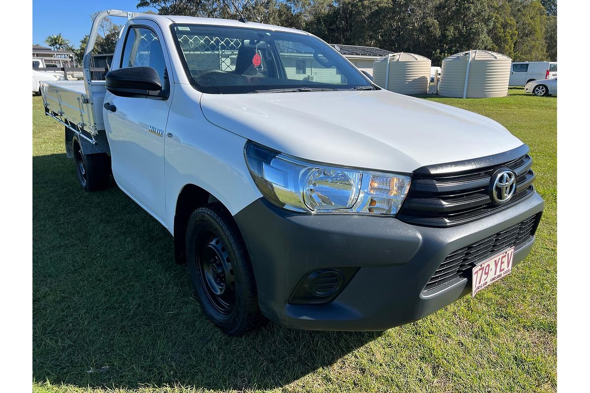 2018 Toyota Hilux Workmate GUN122R Rear Wheel Drive