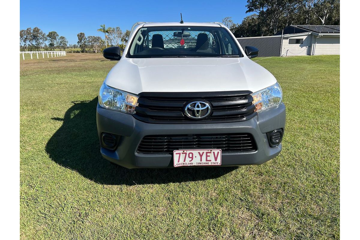 2018 Toyota Hilux Workmate GUN122R Rear Wheel Drive