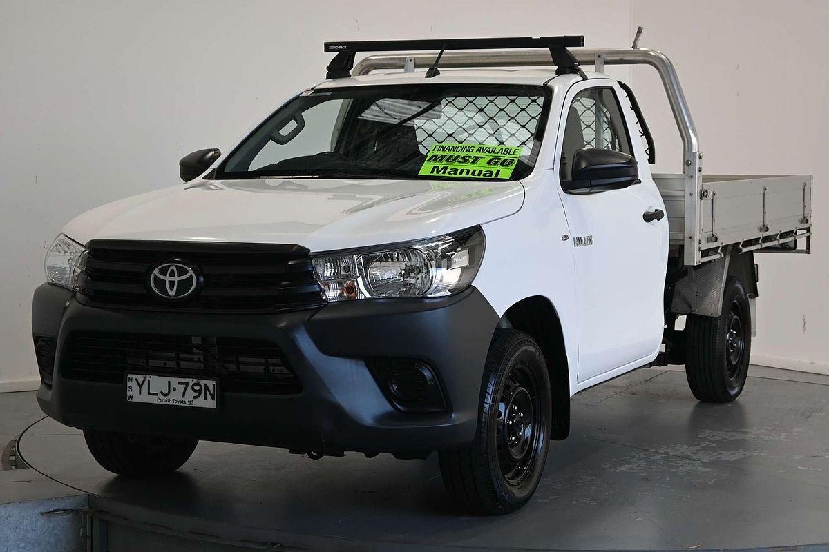 2021 Toyota Hilux Workmate TGN121R Rear Wheel Drive