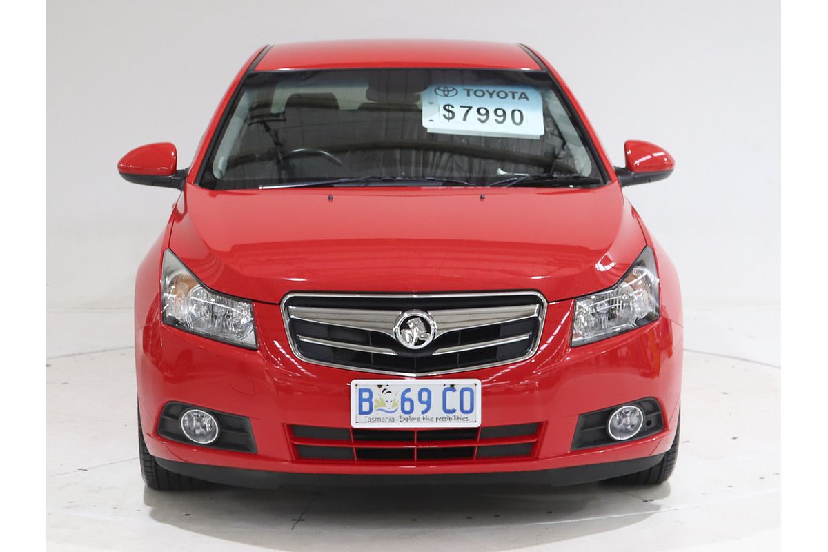 2010 HOLDEN CRUZE CDX 6 SP AUTOMATIC 4D SEDAN 4CYL
