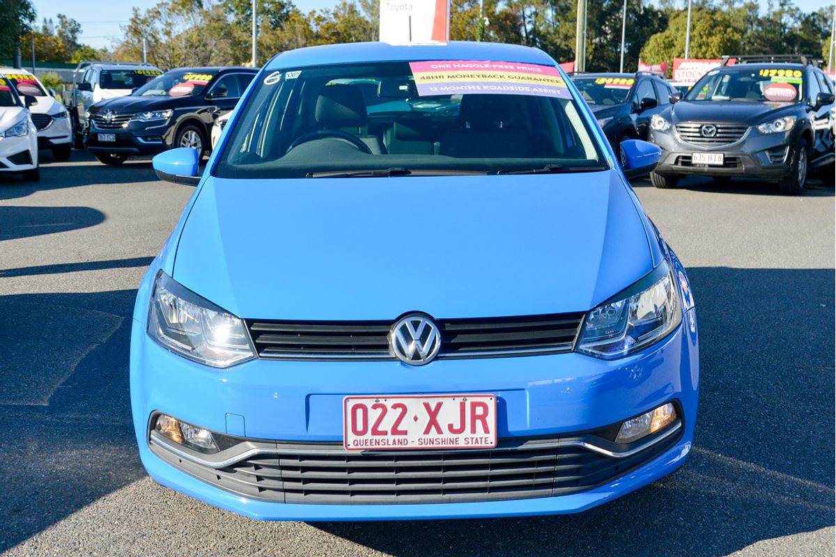 2017 Volkswagen Polo 81TSI Comfortline 6R