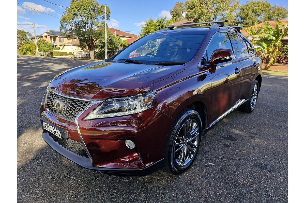 2013 Lexus RX RX350 F Sport GGL15R