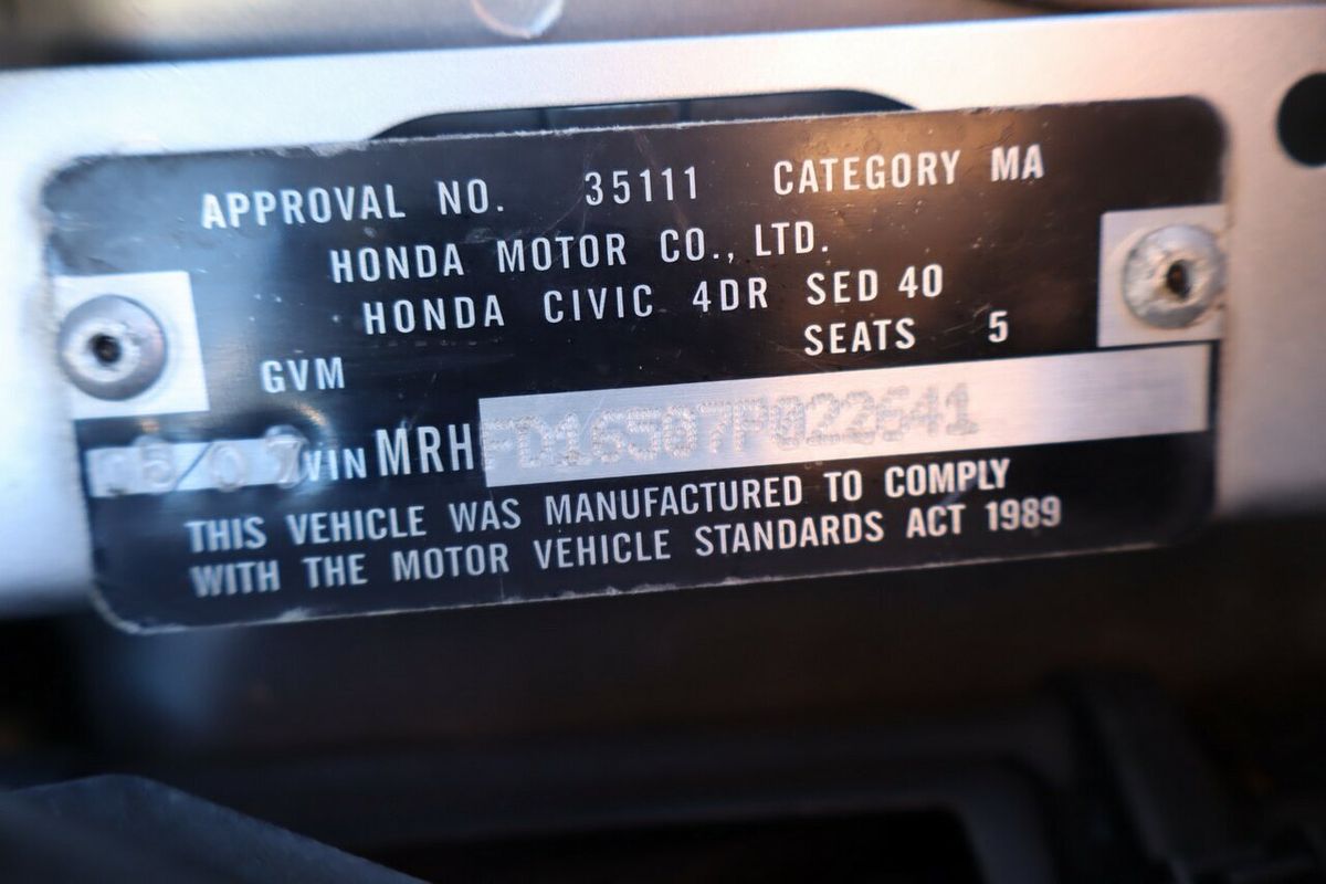 2007 Honda Civic VTi 8th Gen