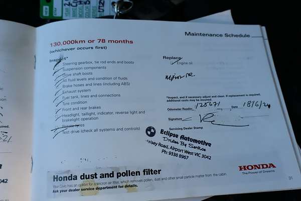 2007 Honda Civic VTi 8th Gen