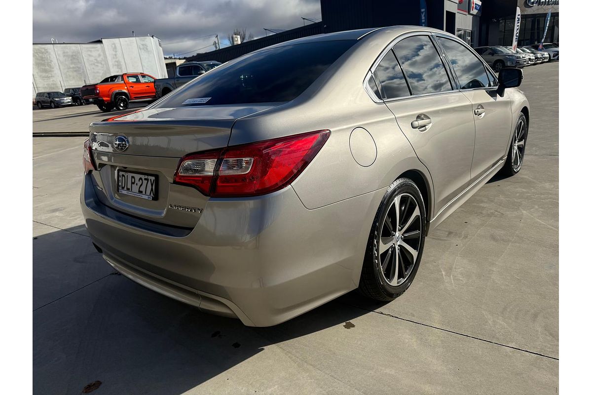 2016 Subaru Liberty 2.5i 6GEN