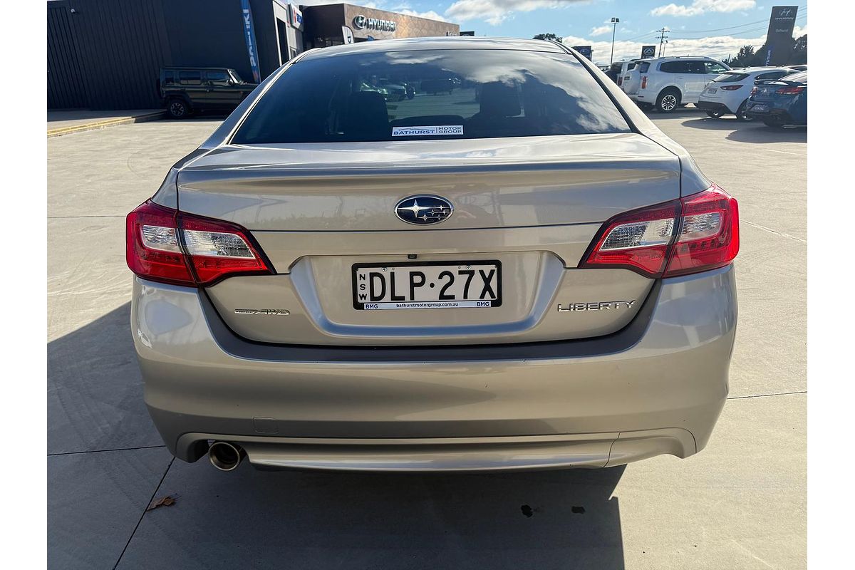 2016 Subaru Liberty 2.5i 6GEN