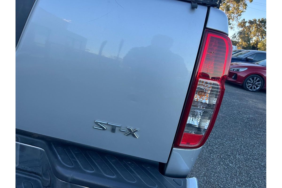 2012 Nissan Navara ST-X 550 D40 Series 5 4X4