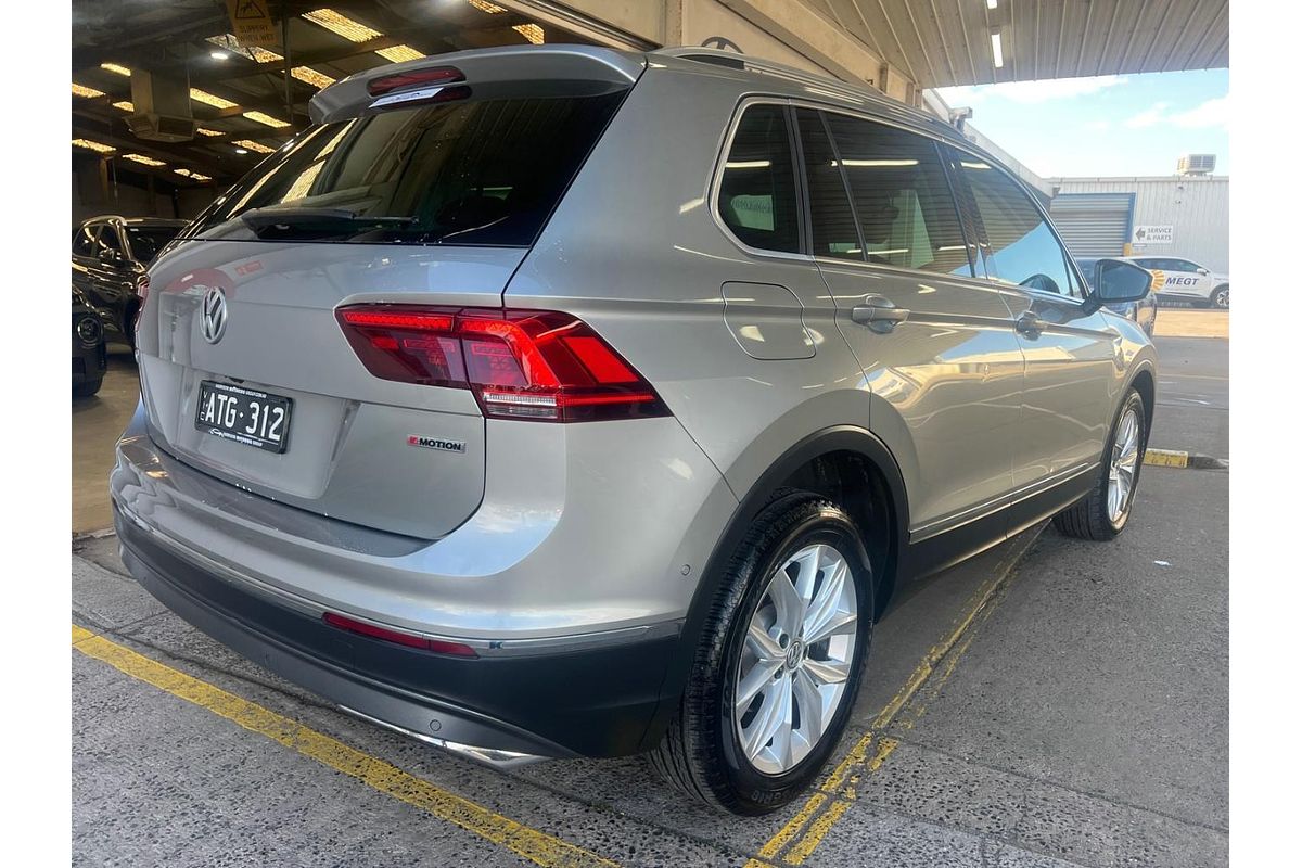 2018 Volkswagen Tiguan 162TSI Highline 5N