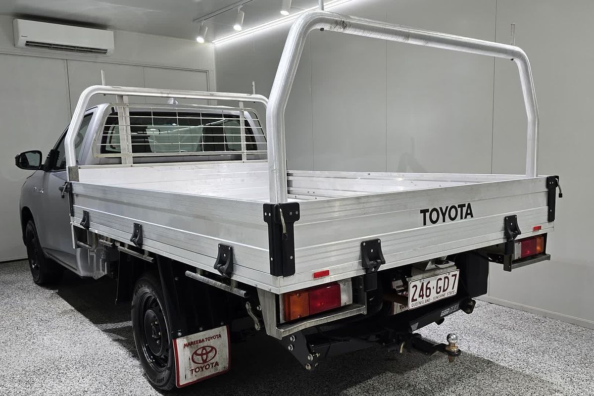 2022 Toyota Hilux Hilux 4x2 Workmate 2.7L Petrol Manual Single Cab C/C TGN121R Rear Wheel Drive