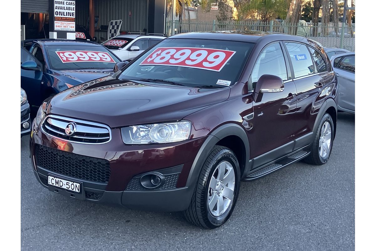 2012 Holden Captiva 7 SX CG Series II