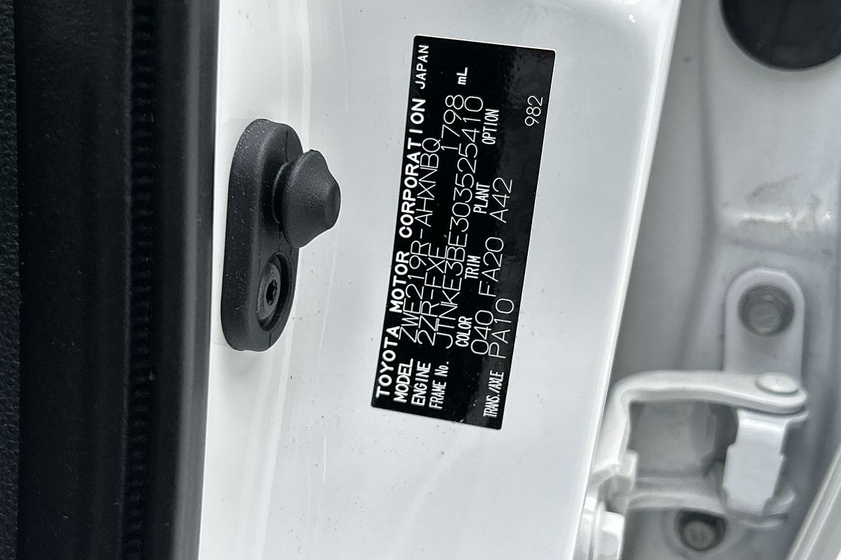 2024 Toyota Corolla Ascent Sport Hybrid ZWE219R