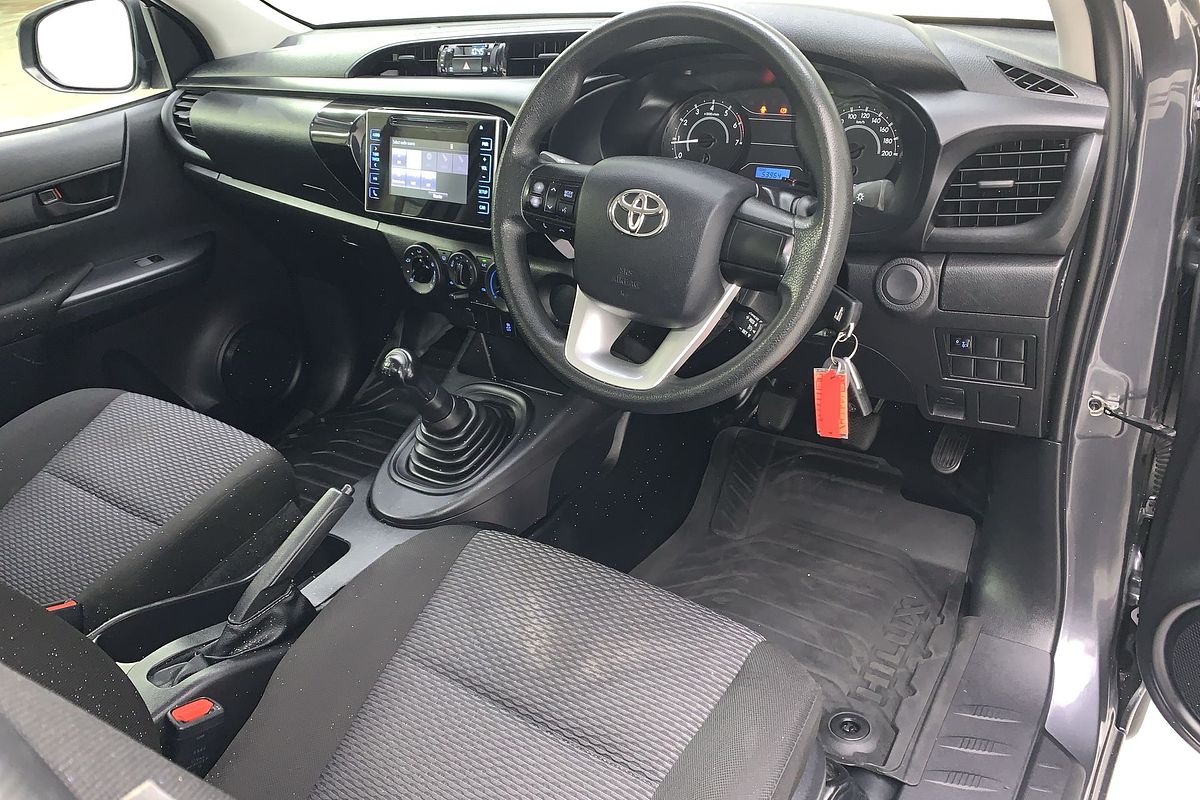 2019 Toyota Hilux Workmate TGN121R Rear Wheel Drive