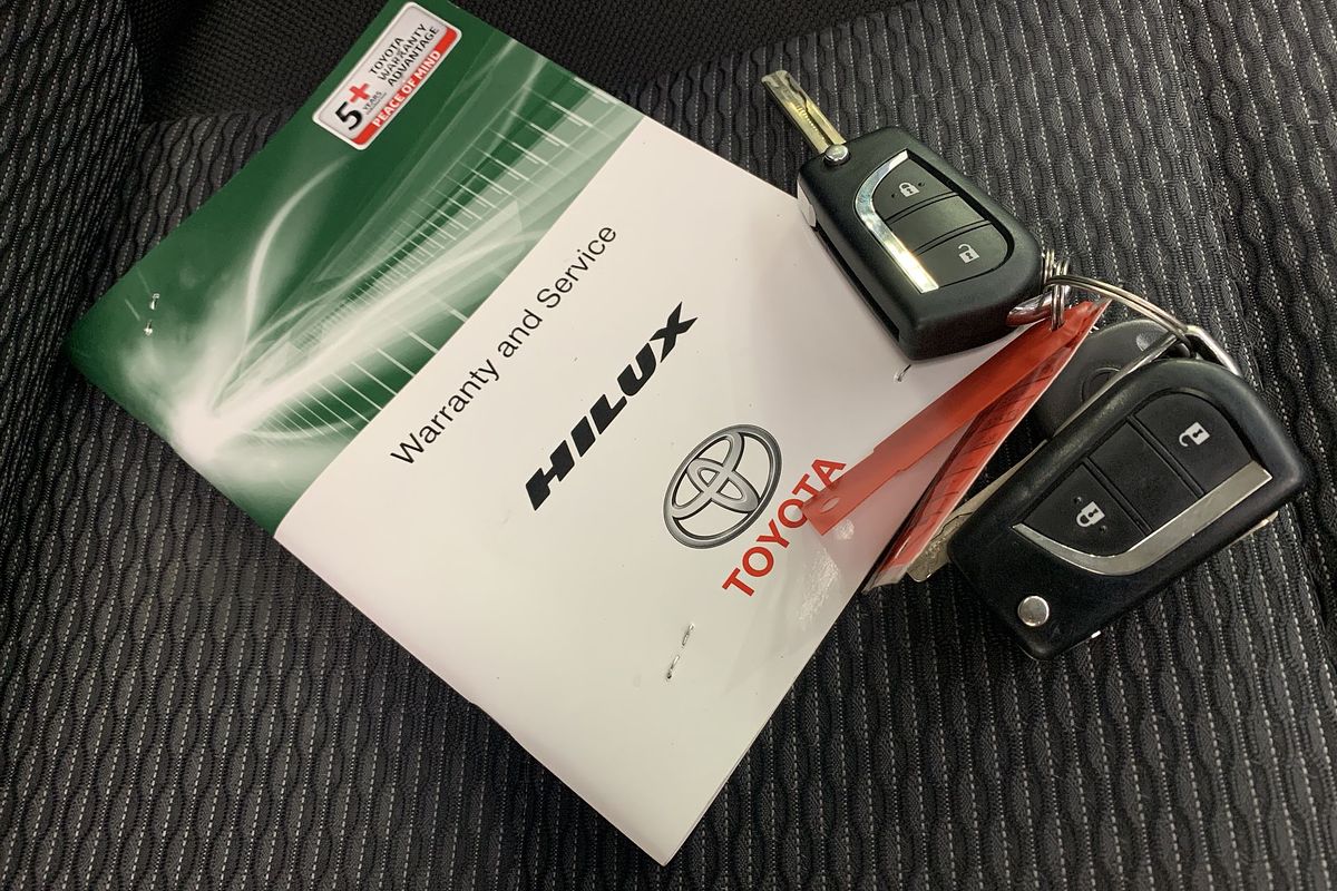 2019 Toyota Hilux Workmate TGN121R Rear Wheel Drive