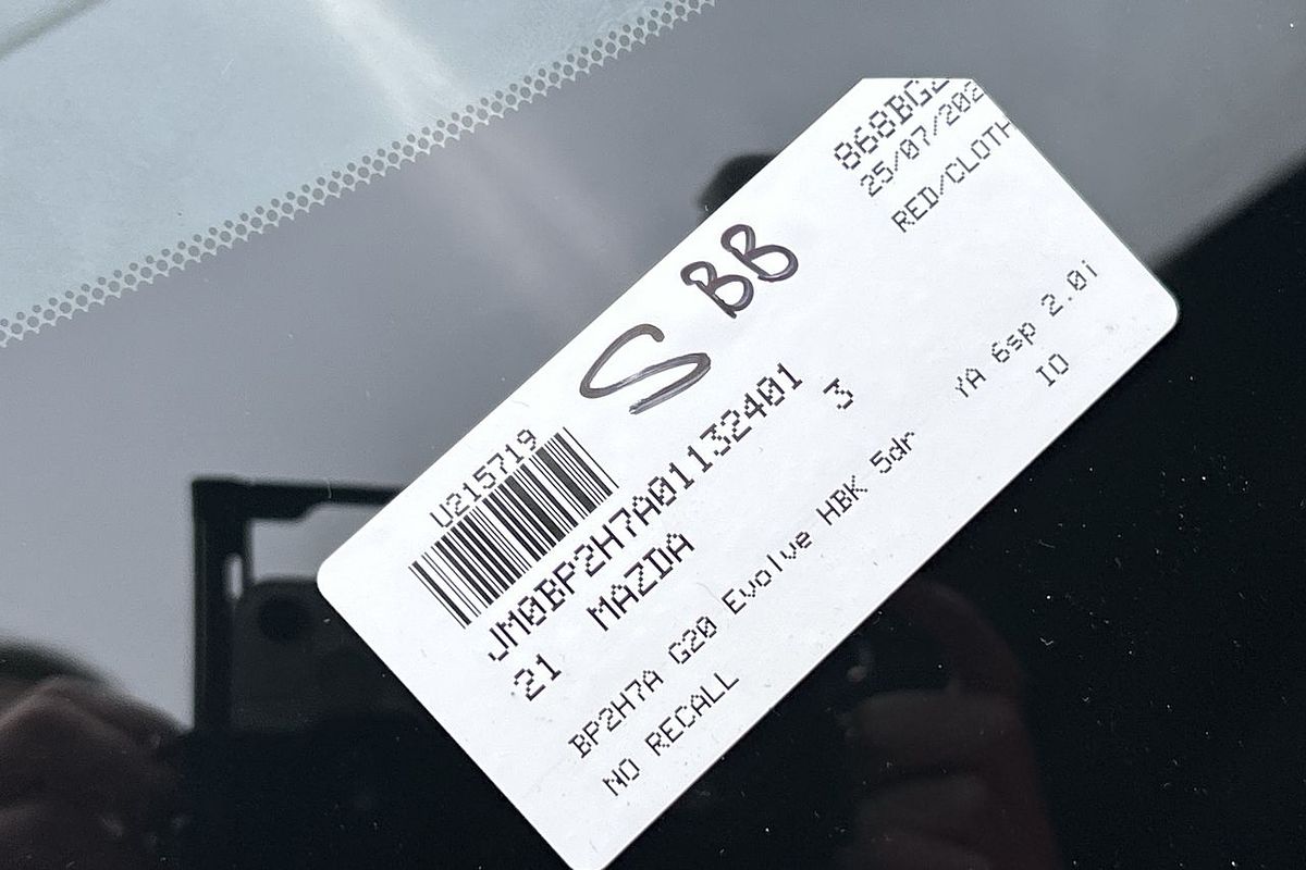 2021 Mazda 3 G20 Evolve BP Series