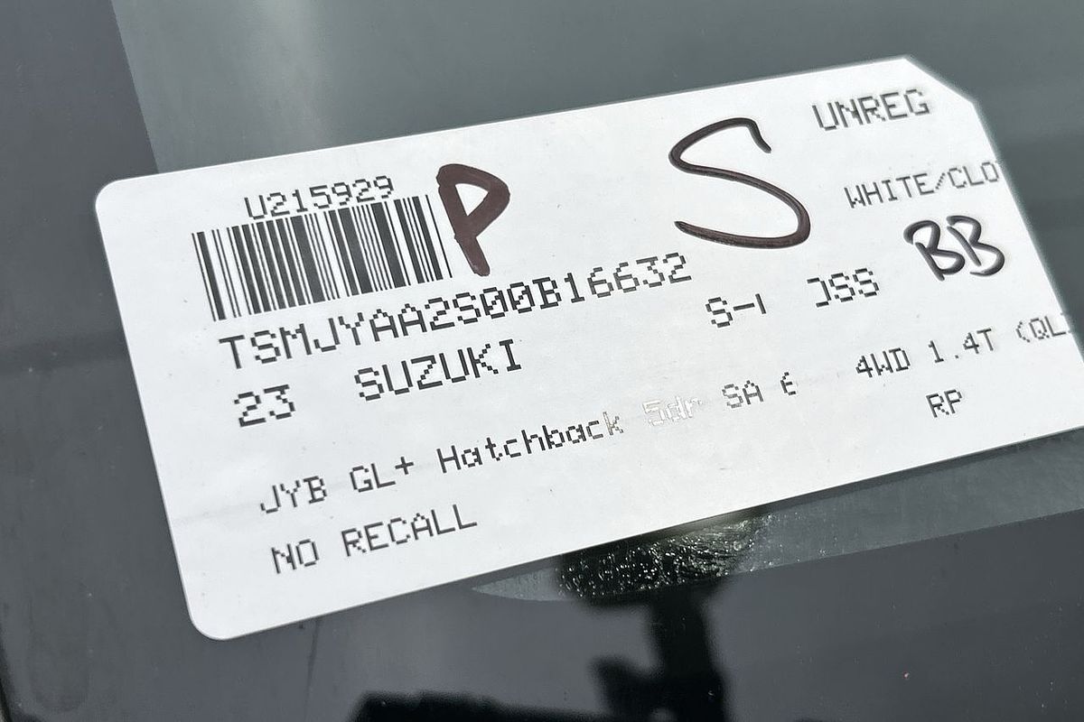 2023 Suzuki S-Cross GL+ JYB