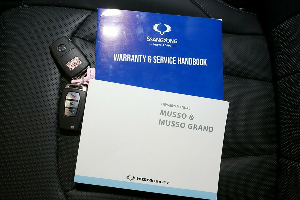 2023 SsangYong Musso Ultimate Luxury Q261 4X4 LWB