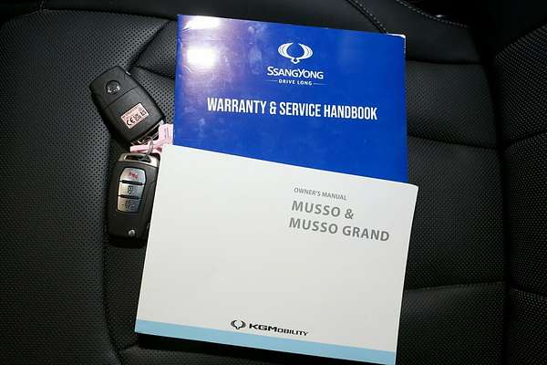 2023 SsangYong Musso Ultimate Luxury Q261 4X4 LWB