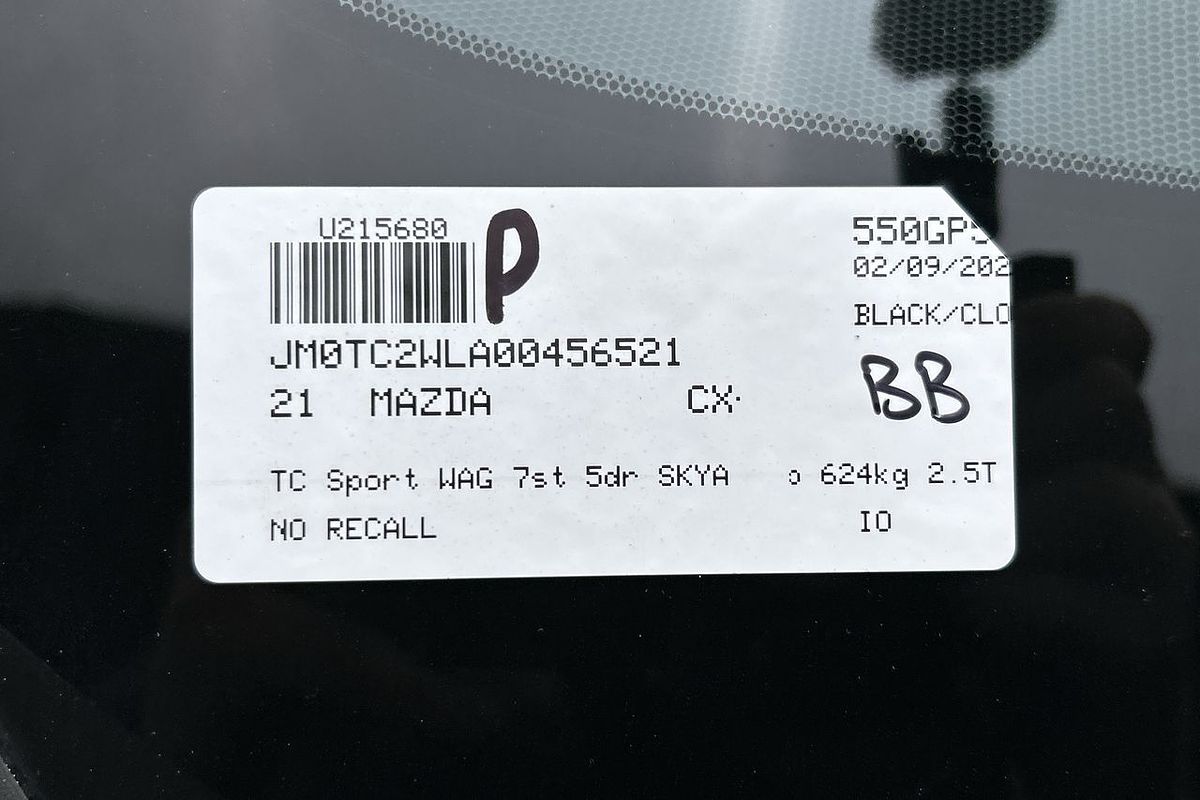 2021 Mazda CX-9 Sport TC