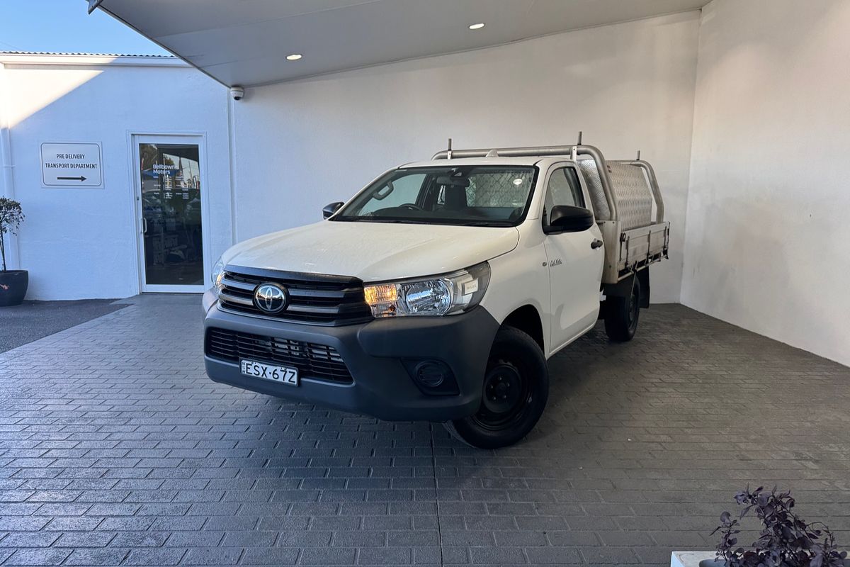 2022 Toyota Hilux Workmate TGN121R Rear Wheel Drive
