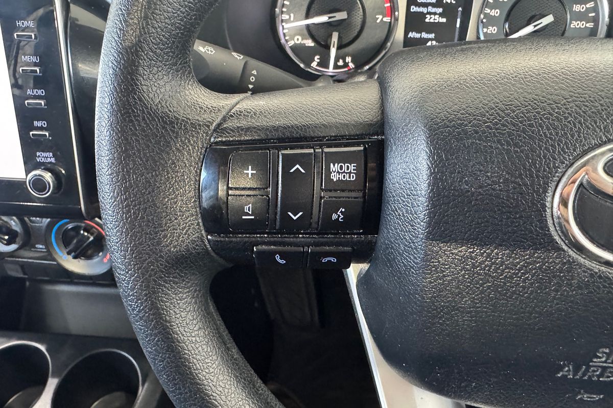 2022 Toyota Hilux Workmate TGN121R Rear Wheel Drive