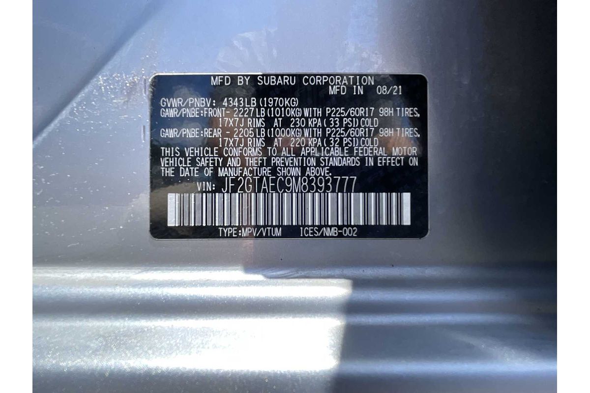 2021 Subaru Crosstrek Premium