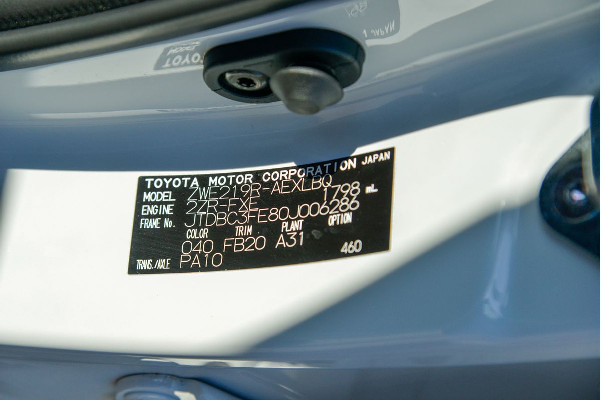 2023 Toyota Corolla Ascent Sport Hybrid ZWE219R