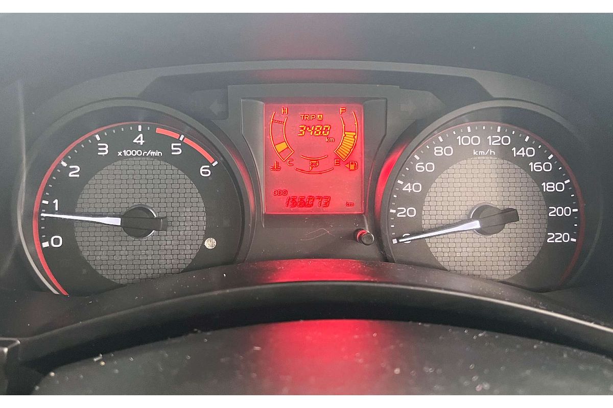 2019 Isuzu D-MAX SX High Ride Rear Wheel Drive