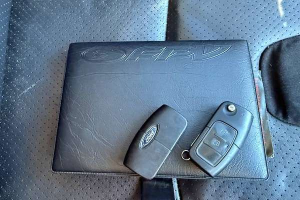 2008 Ford Performance Vehicles Super Pursuit FG Rear Wheel Drive