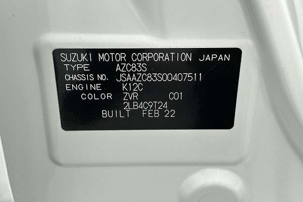 2022 Suzuki Swift GL S AZ Series II