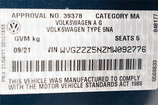 2021 Volkswagen Tiguan 110TSI Life 5N