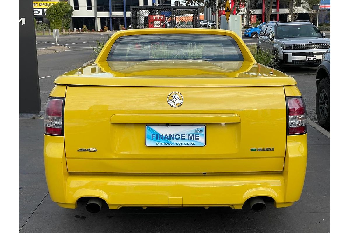 2010 Holden Ute SV6 VE Series II Rear Wheel Drive