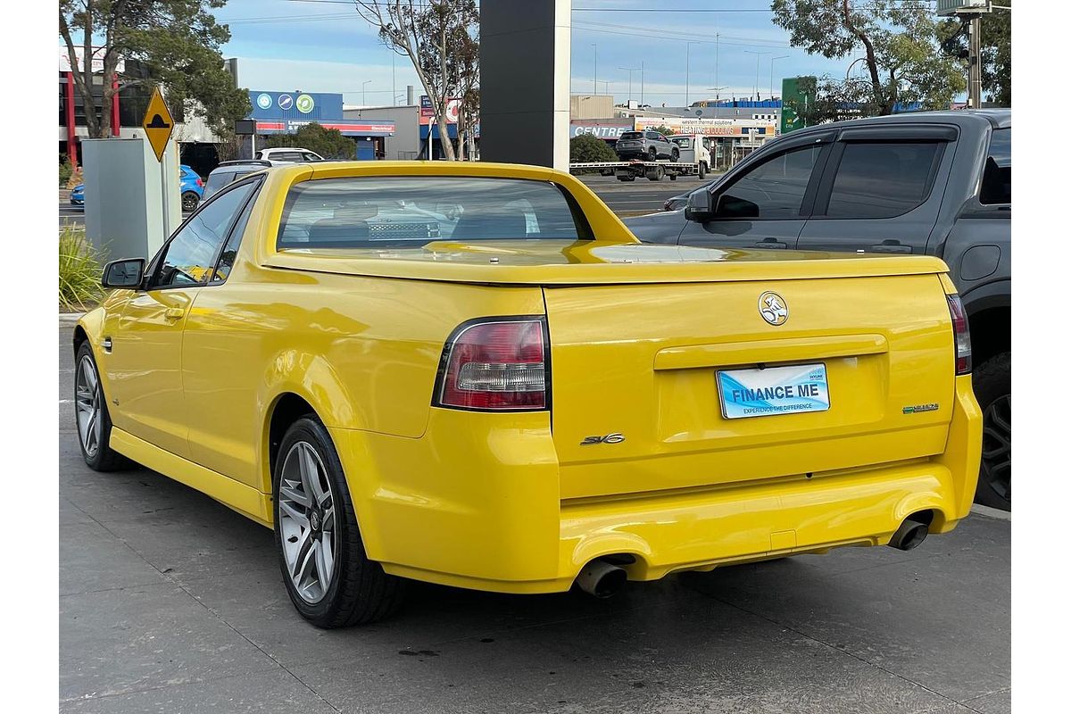 2010 Holden Ute SV6 VE Series II Rear Wheel Drive