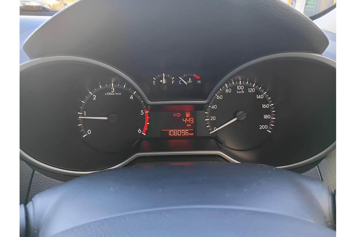 2015 Mazda BT-50 XT Hi-Rider UR Rear Wheel Drive