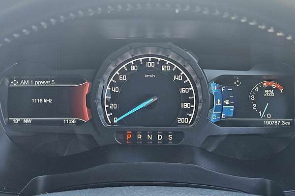 2017 Ford Ranger XLT Hi-Rider PX MkII Rear Wheel Drive 3.2L
