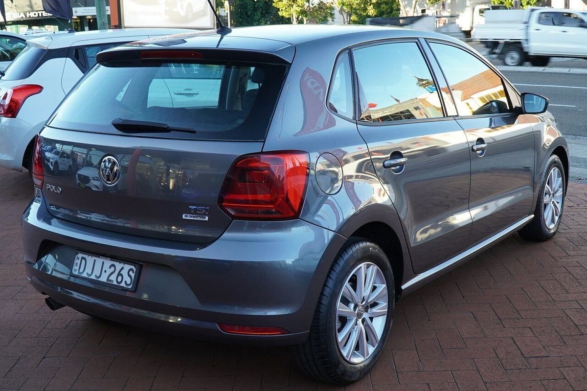 2016 Volkswagen Polo 81TSI Comfortline 6R