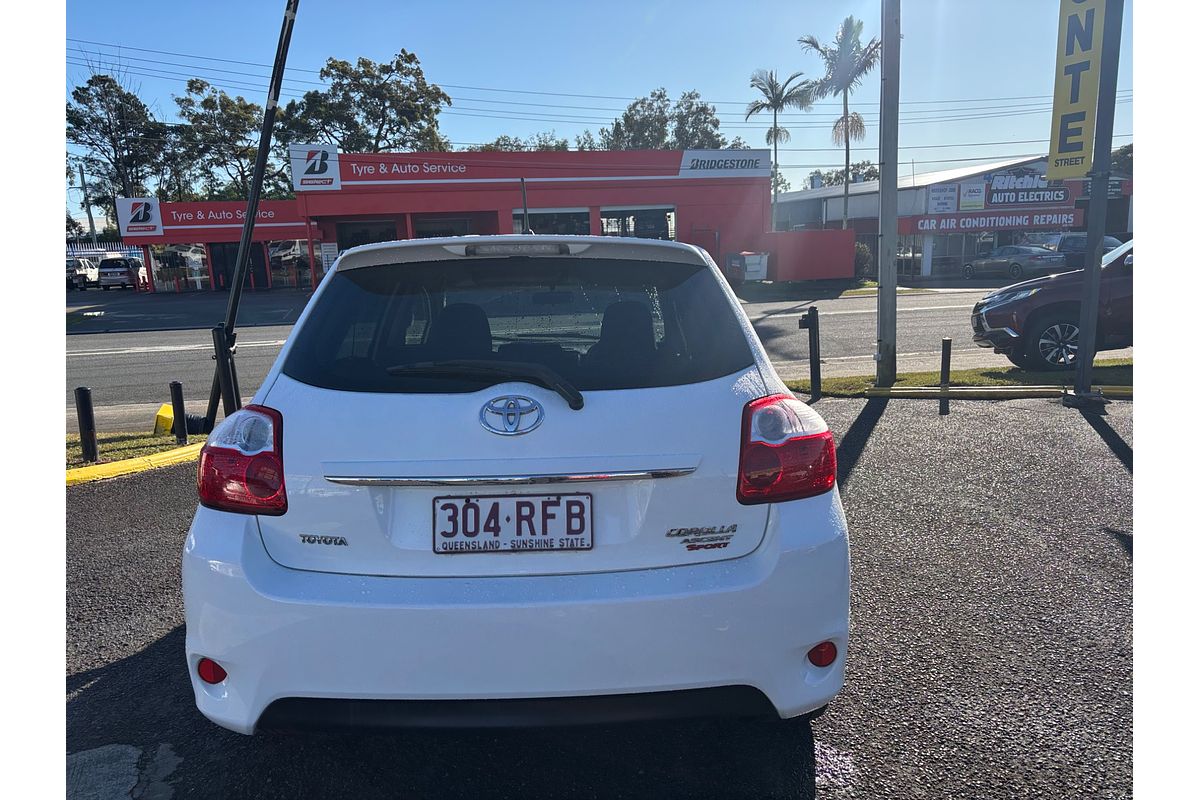 2010 Toyota COROLLA Ascent ZRE152R