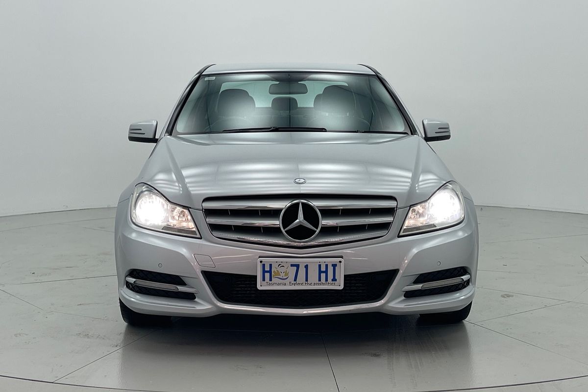 2012 Mercedes-benz C200 BE 7 SP AUTOMATIC G-TRONIC 4D SEDAN T4