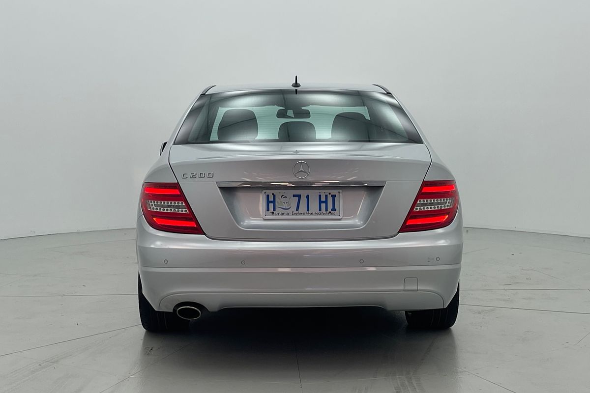2012 Mercedes-Benz C-Class C200 BlueEFFICIENCY W204