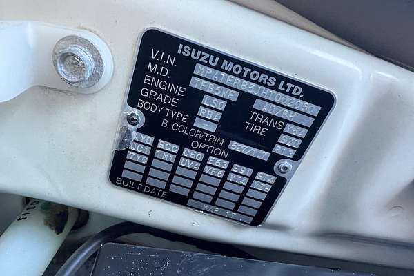 2017 Isuzu D-MAX SX High Ride Rear Wheel Drive