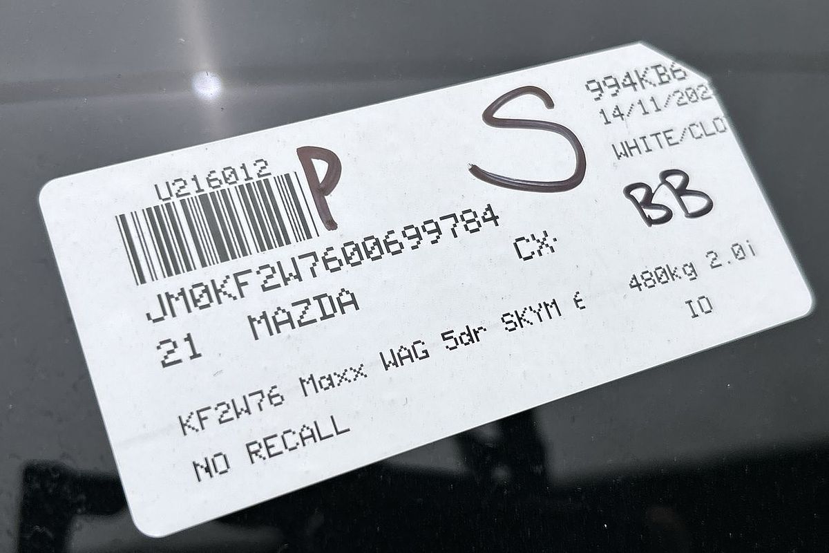 2021 Mazda CX-5 Maxx KF Series