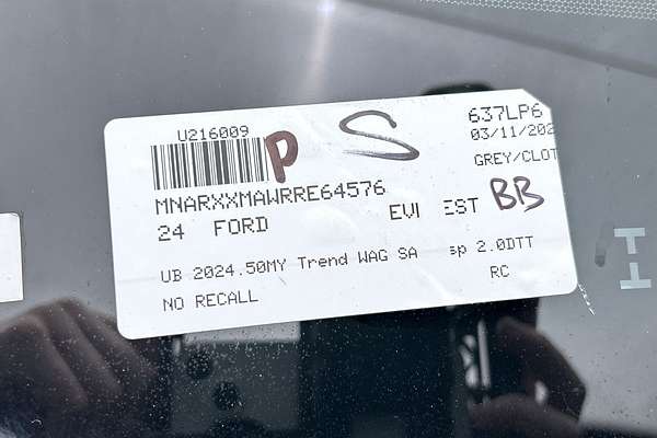 2024 Ford Everest Trend 2.0L