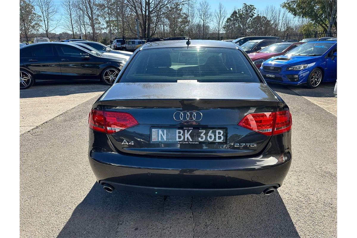 2009 Audi A4 B8