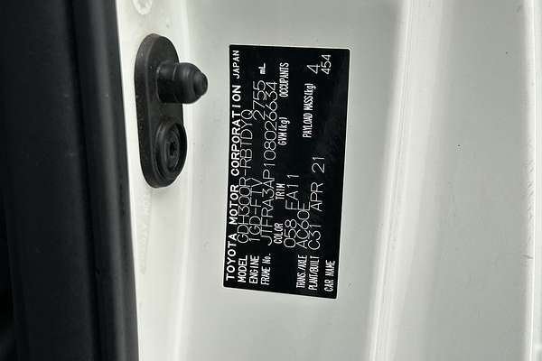 2021 Toyota Hiace GDH300R LWB
