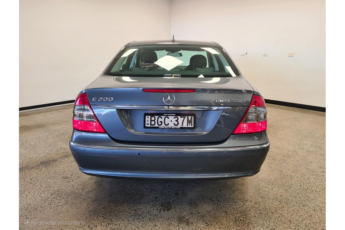 2007 Mercedes-Benz E-Class E200 Kompressor Elegance W211