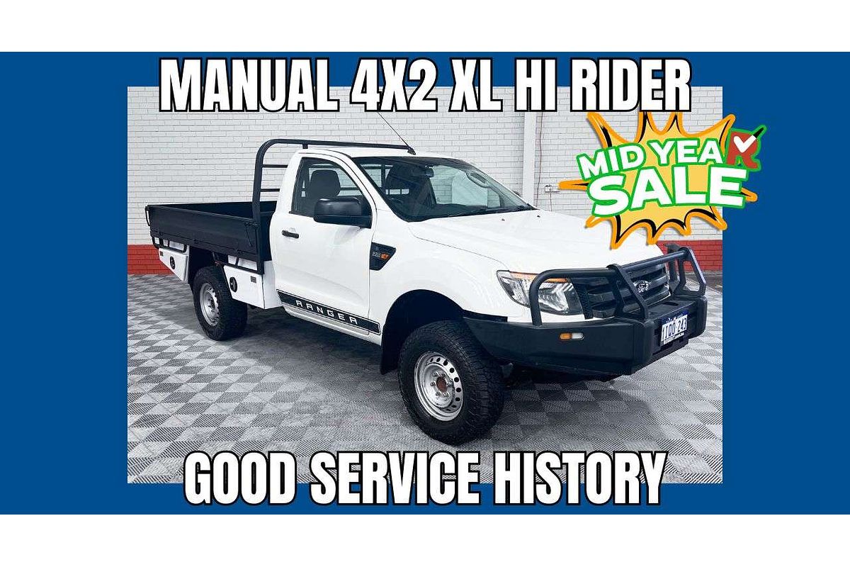 2014 Ford Ranger XL Hi-Rider PX Rear Wheel Drive 2.2L