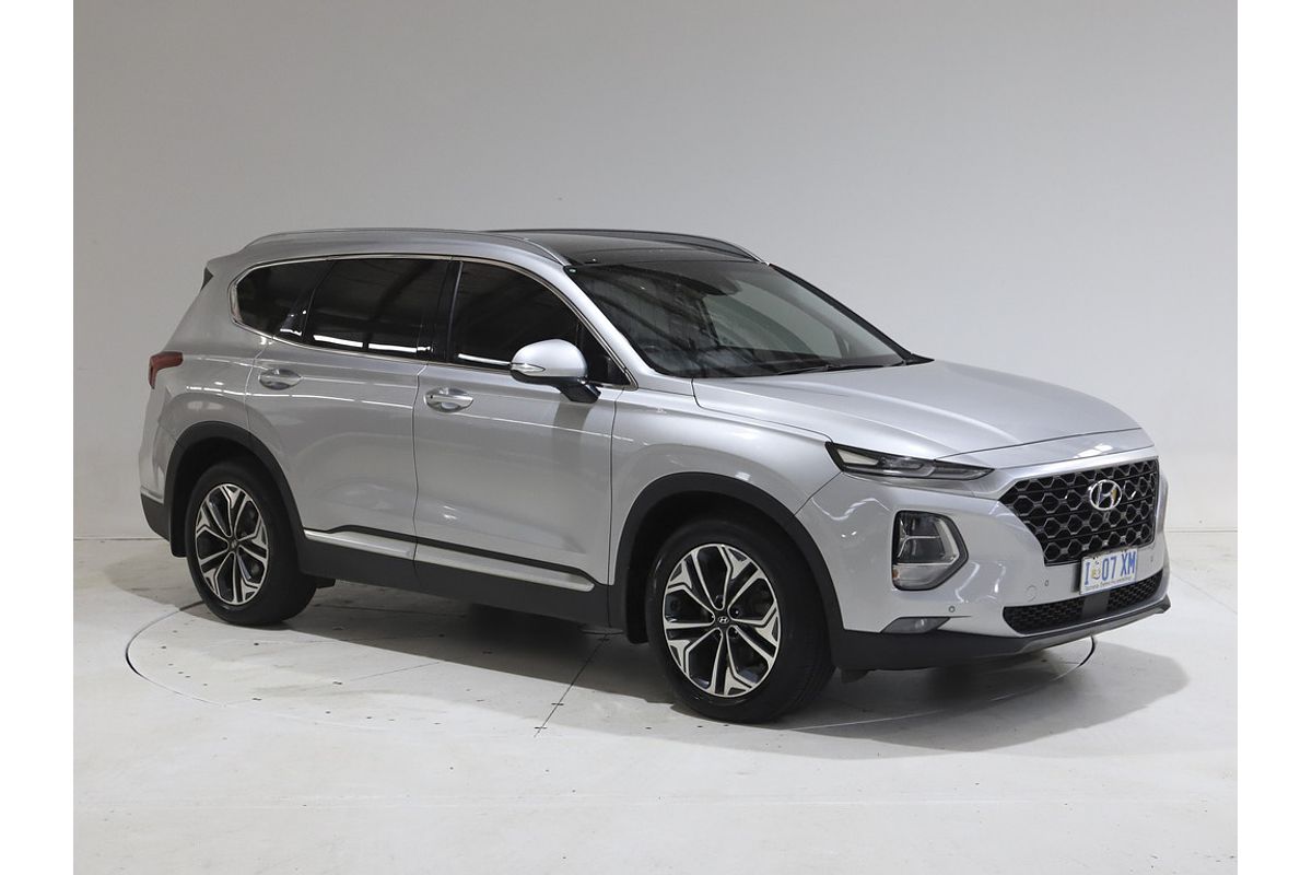 2019 HYUNDAI SANTA FE HIGHLANDER MPi BLK-BGE (2WD) 8 SP AUTOMATIC 4D WAGON V6