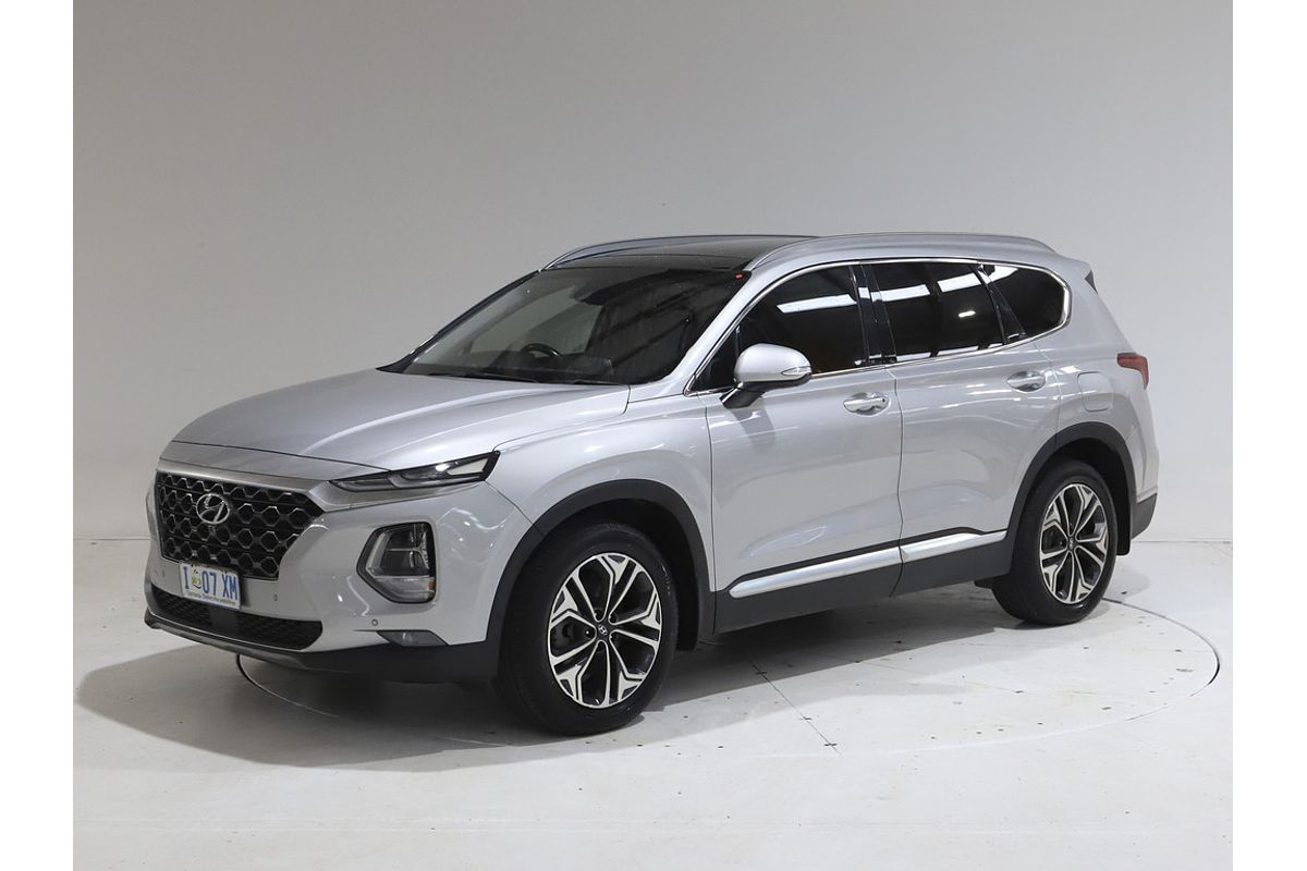2019 HYUNDAI SANTA FE HIGHLANDER MPi BLK-BGE (2WD) 8 SP AUTOMATIC 4D WAGON V6