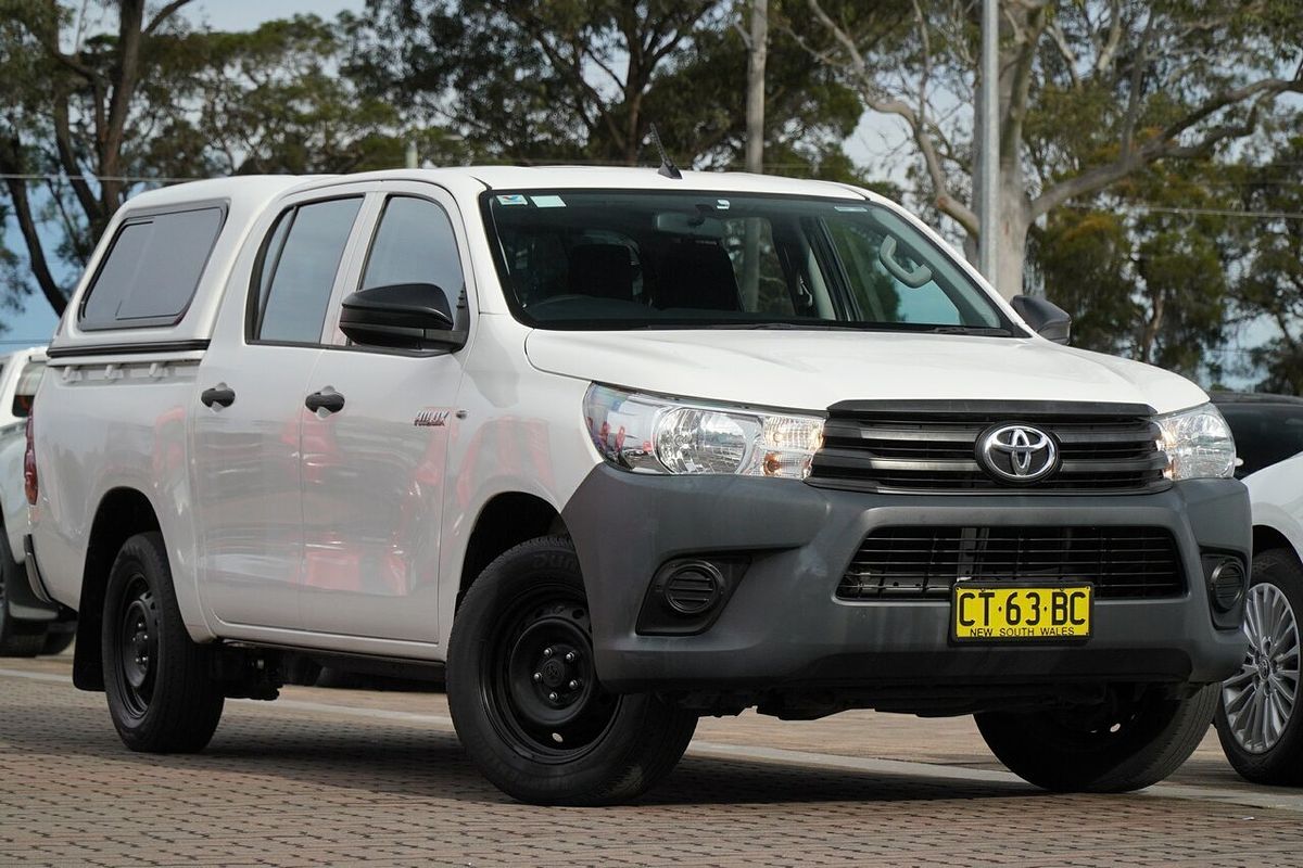 2019 Toyota Hilux Workmate TGN121R Rear Wheel Drive